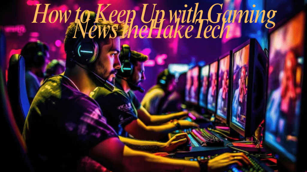 How to Keep Up with Gaming News theHakeTech latest guide 2025
